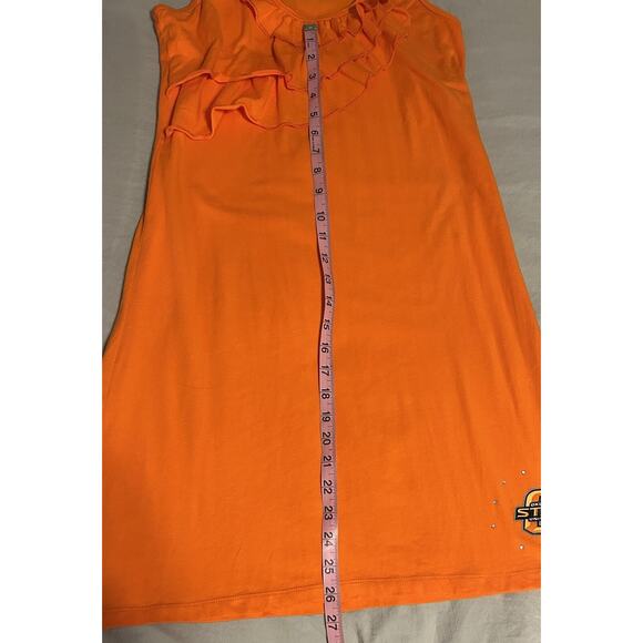 OSU Oklahoma State University Game Day Orange Dress Size Medium - Picture 8 of 8